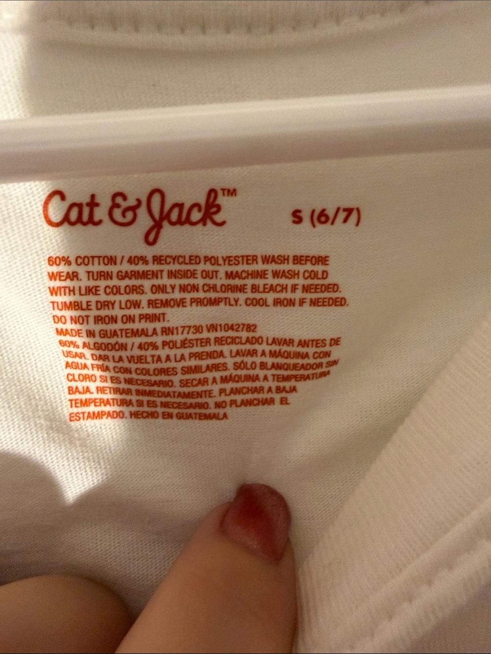 Cat & Jack Cream Halloween Dogs Graphic Tee with Black & Orange Accents - Picture 2 of 3